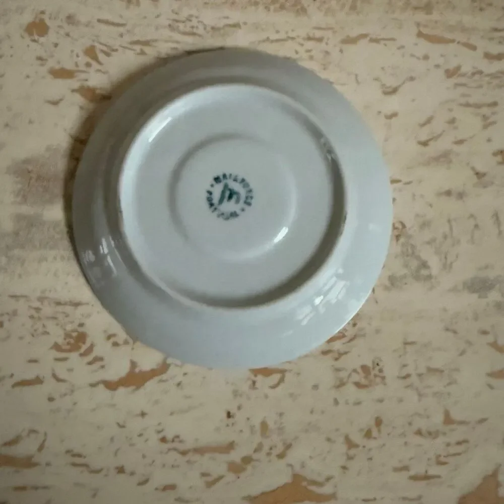Maiaporce of Portugal espresso cup, saucer and spoon set of two